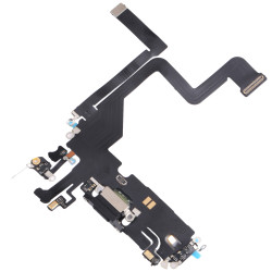 Θύρα Φόρτισης Charging Port Flex για iPhone 14 Pro – Black