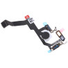 Καλωδιοταινία Φακού με Μικρόφωνο Flashlight & Mic Flex Cable για iPhone 14 Pro