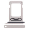 SIM Card Tray DUAL για iPhone 15 Pro Max – White