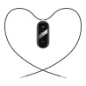 Mijobs Stainless Steel Necklace Pentant για Xiaomi Smart Band 8 / 9 / 10 – Silver