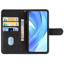 Θήκη Πορτοφόλι Book Leather Style για Xiaomi Mi 11 – Black