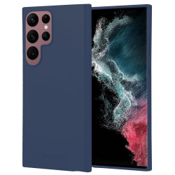 Θήκη Σιλικόνης GOOSPERY SOFT FEELING για Samsung Galaxy S23 Ultra 5G - Midnight Blue