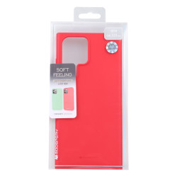 Θήκη Σιλικόνης GOOSPERY SOFT FEELING για Samsung Galaxy S23 Ultra 5G – Red