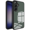 Θήκη Σιλικόνης iMak UX-9A Series με Ακρυλική Πλάτη για Samsung Galaxy S24 5G – Clear Black