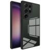 Θήκη Σιλικόνης iMak UX-9A Series με Ακρυλική Πλάτη για Samsung Galaxy S24 Ultra 5G – Clear Black