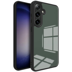 Θήκη Σιλικόνης iMak UX-9A Series με Ακρυλική Πλάτη για Samsung Galaxy S24+ 5G – Clear Black