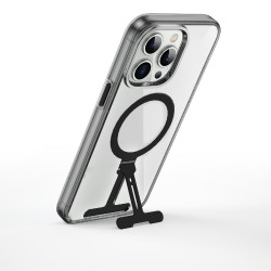 Θήκη Σιλικόνης WIWU FYY-014 MagSafe & Stand για iPhone 15 – Smoke