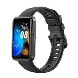 Λουράκι Σιλικόνης 16mm για Huawei Band 8 / 9 / 10 – Black