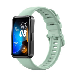 Λουράκι Σιλικόνης 16mm για Huawei Band 8 / 9 / 10 – Green