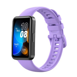 Λουράκι Σιλικόνης 16mm για Huawei Band 8 / 9 / 10 – Purple