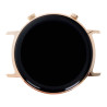 Οθόνη & Μηχανισμός Αφής με πλαίσιο για Huawei Watch GT2 42mm - Gold