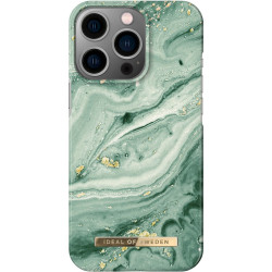 Θήκη iDeal Of Sweden Back Cover για iPhone 14 Pro - Mint Swirl Marble