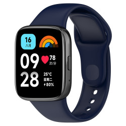 Λουράκι Σιλικόνης για Xiaomi Redmi Watch 3 Lite / Watch 3 Active – Dark Blue
