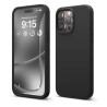 Θήκη Σιλικόνης Liquid Silicone Για iPhone 15 Pro Max - Black