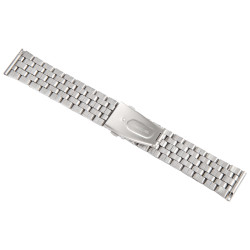 Stainless Steel Μεταλλικό Λουράκι 22mm 5-Beads για Huawei Watch GT / GT2 / GT3 / GT4 46mm  - Silver / Gold