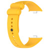 Λουράκι Σιλικόνης Solid Color Redmi Watch 4 / Watch 5 – Yellow