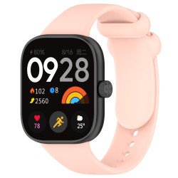 Λουράκι Σιλικόνης Solid Color Redmi Watch 4 / Watch 5 – Pink