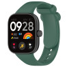 Λουράκι Σιλικόνης Solid Color Redmi Watch 4 / Watch 5 / Smart Band 9 Pro / 8 Pro – Dark Green