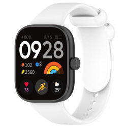 Λουράκι Σιλικόνης Solid Color Redmi Watch 4 / Watch 5 – White