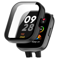 Θήκη Προστασίας με Τζαμάκι για Redmi Watch 3 Active - Black