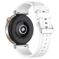 Λουράκι Σιλικόνης Steps Style για Huawei Watch GT4 41mm / GT5 41mm – White