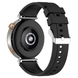 Λουράκι Σιλικόνης Steps Style για Huawei Watch GT4 41mm / GT5 41mm – Black