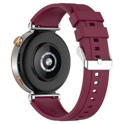 Λουράκι Σιλικόνης Steps Style για Huawei Watch GT4 41mm / GT5 41mm – Wine Red