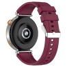 Λουράκι Σιλικόνης Steps Style για Huawei Watch GT4 41mm / GT5 41mm – Wine Red