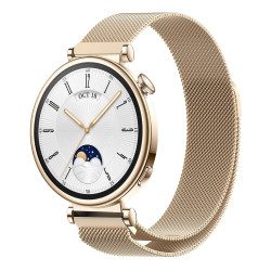 Μεταλλικό Λουράκι Milanese Stainless Steel για Huawei Watch GT4 41mm / GT5 41mm – Champagne