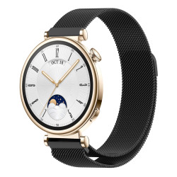 Μεταλλικό Λουράκι Milanese Stainless Steel για Huawei Watch GT4 41mm / GT5 41mm – Black