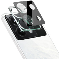 Τζαμάκι Προστασίας iMak Integrated Camera Tempered Glass Lens για Xiaomi Redmi Note 13 Pro 5G / Poco X6 5G - Black Version