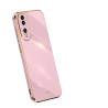Θήκη Σιλικόνης XINLI Straight Edge για Honor 70 - Cherry Purple