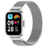 Milanese Stainless Steel Λουράκι με Frame για Redmi Watch 3 Active – Silver