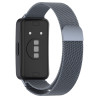 Milanese Stainless Steel Λουράκι για Huawei Band 8 / 9 / 10 – Space Grey
