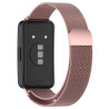 Milanese Stainless Steel Λουράκι για Huawei Band 8 / 9 / 10 – Rose Pink