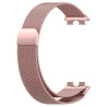 Milanese Stainless Steel Λουράκι για Huawei Band 8 / 9 / 10 – Rose Pink