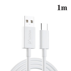 Καλώδιο Φόρτισης & Δεδομένων XJ-91 PD 120W 6A USB-A σε Type-C 1m – Λευκό