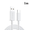 Καλώδιο Φόρτισης & Δεδομένων XJ-91 PD 120W 6A USB-A σε Type-C 1m – Λευκό