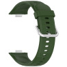 Λουράκι Σιλικόνης για Huawei Watch Fit 3 / Fit 4 / 4 Pro – Army Green