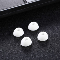 Ανταλλακτικές Σιλικόνες Ear Caps με Σίτα για AirPods (Size:S) 4τμχ