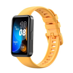 Λουράκι Σιλικόνης 16mm για Huawei Band 8 / 9 / 10 – Yellow