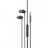 Hoco M90 Delight In-ear Handsfree με Βύσμα 3.5mm Jack 1.2m - Black Shadow