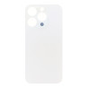 Ανταλλακτικό Πίσω Καπάκι Big Hole Back Cover για iPhone 15 Pro - White Titanium