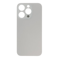 Ανταλλακτικό Πίσω Καπάκι Big Hole Back Cover για iPhone 15 Pro - Natural Titanium