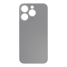 Ανταλλακτικό Πίσω Καπάκι Big Hole Back Cover για iPhone 15 Pro - Black Titanium