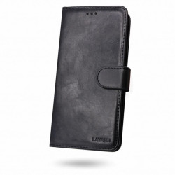 Θήκη Πορτοφόλι Lavann Leather Book Case για Xiaomi Redmi Note 11  – Black