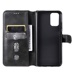 Θήκη Πορτοφόλι Leather Style για Xiaomi Redmi Note 10 / 10s - Μαύρο