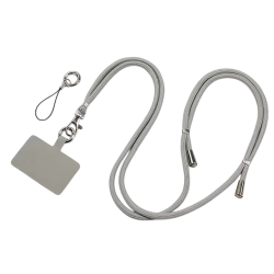 Universal Neck Lanyard Λουράκι Λαιμού για Κινητά – Grey
