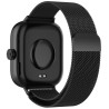 Milanese Stainless Steel Λουράκι για Redmi Watch 4 / Watch 5 – Black