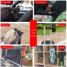 Sun Visor Πολυλειτουργική Βάση Στήριξης Κινητού Tηλεφώνου πίσω καθίσματος αυτοκινήτου – Grey